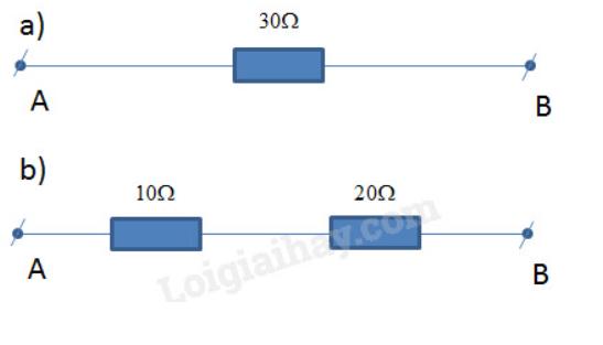 BT Vật lí 9 Bài 4: Đoạn mạch nối tiếp | Giải SBT Vật lí lớp 9 (ảnh 4)