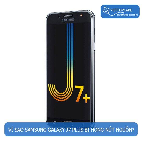 Khắc phục tạm thời khi Samsung Galaxy J7 Plus bị hư nút nguồn