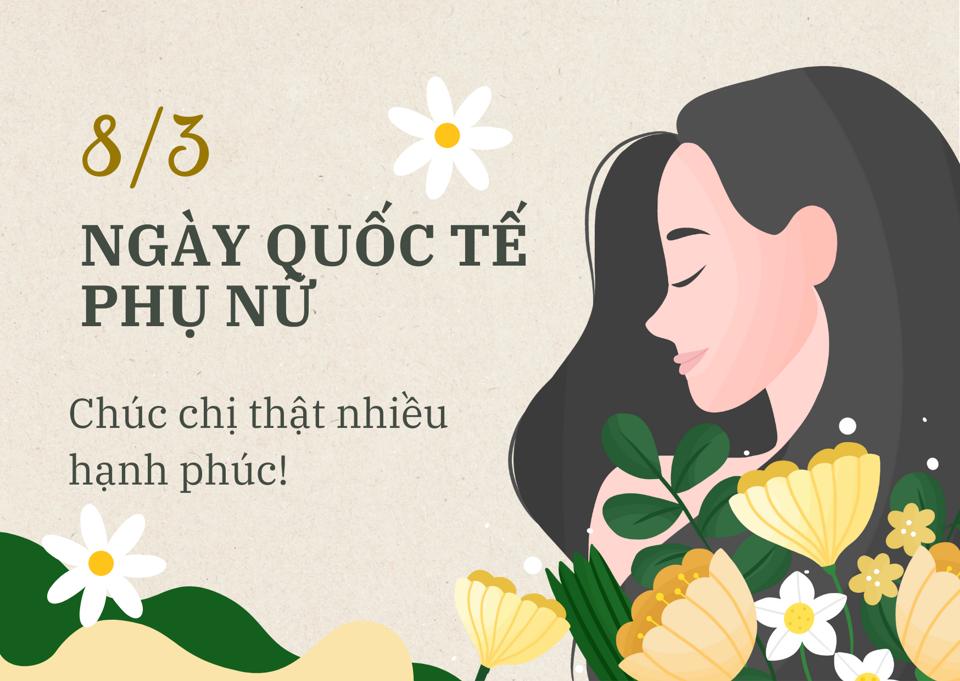 Lời chúc 8/3 hay, độc đáo tặng vợ, bạn gái, người yêu, chị, em gái - Ảnh 1