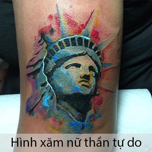 hinh xam nu than tu do