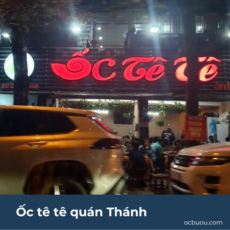 Ốc tê tê quán Thánh