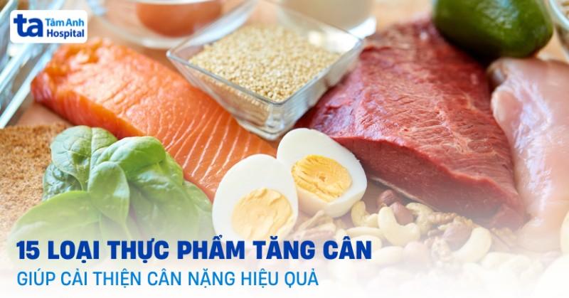 thực phẩm tăng cân