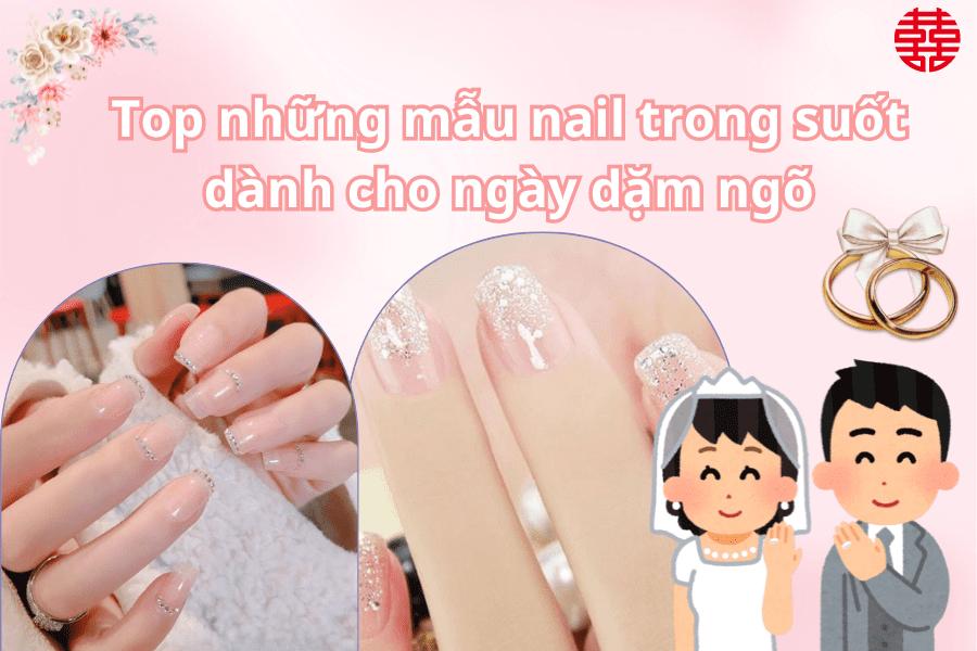 nail trong suốt