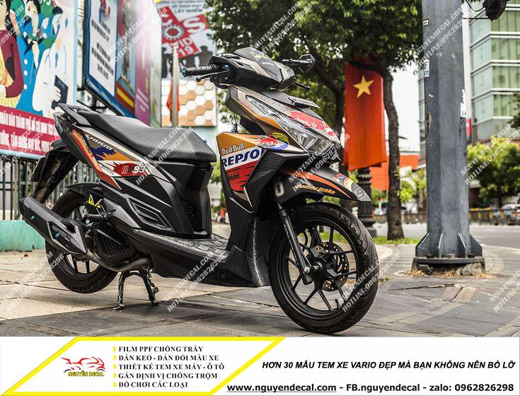 hơn 30 mẫu tem xe Vario đẹp