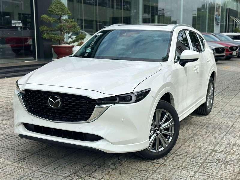 mazda cx5 màu trắng