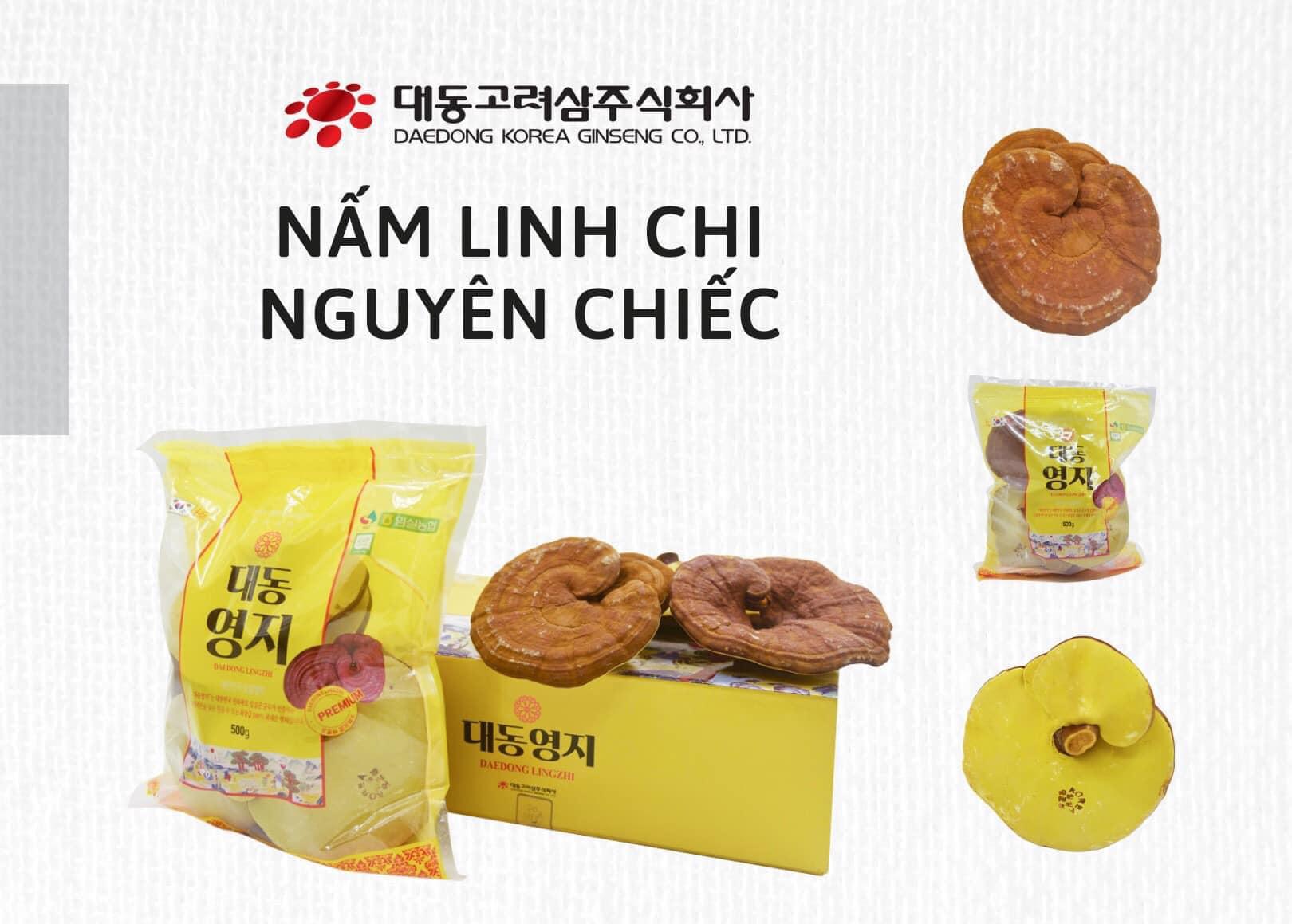 Nấm linh chi Hàn Quốc Daedong (DKG)