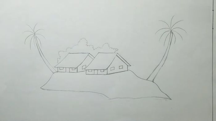 Hướng dẫn vẽ tranh quê hương: Hơn 60 mẫu phong cảnh đẹp và dễ thực hiện
